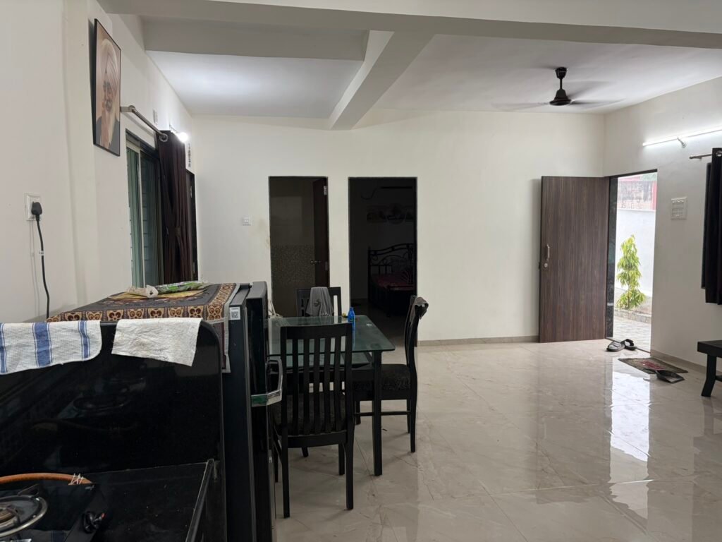 Nandan Villa Karjat, Dining from kitchen